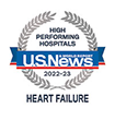 U.S. News & World Report High Performing Hospital: Heart Failure